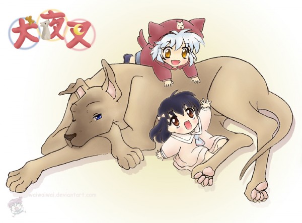 inuyashakagomeandadoggie