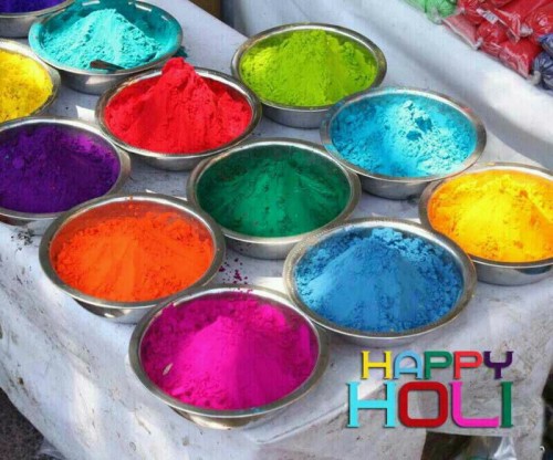 Holi colors